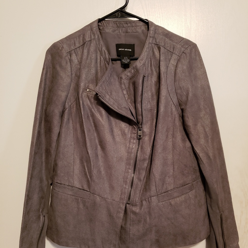 DKNY Jeans Suede Blazer